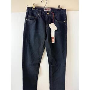 New Fiorucci Dark Blue Skinny Fit Jeans Size 25 Women’s